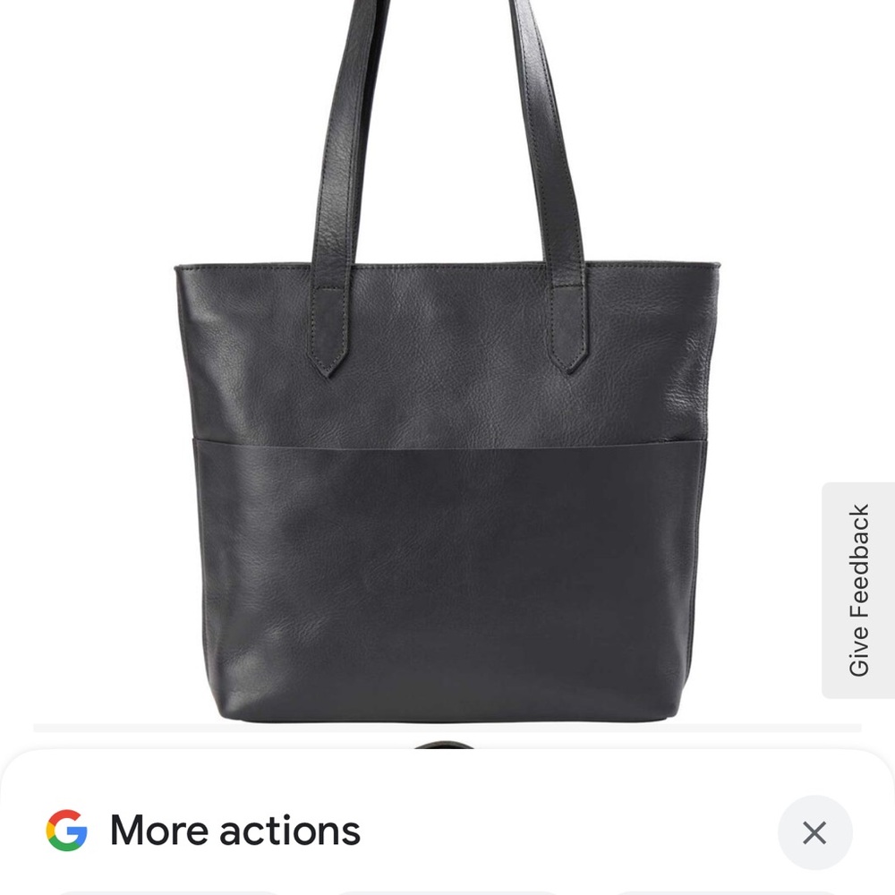 Lifetimes Leather Tote